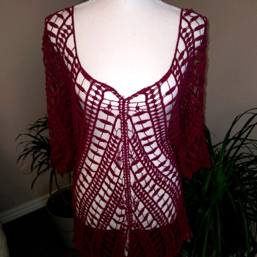 3 for $10 OBOE Crochet cover up